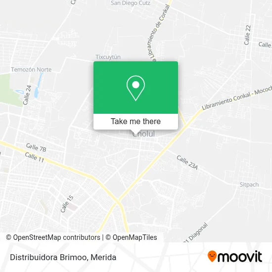 Distribuidora Brimoo map