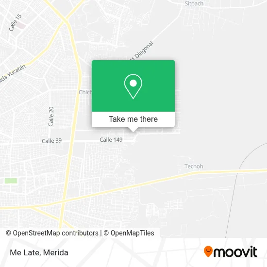 Me Late map