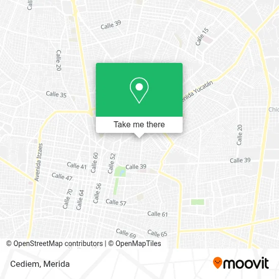 Cediem map