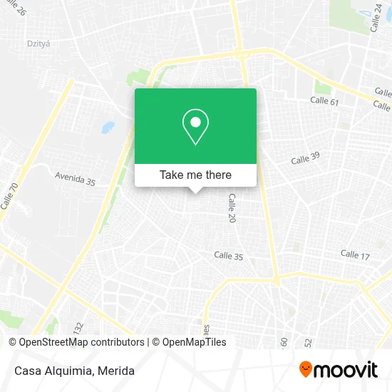 Casa Alquimia map