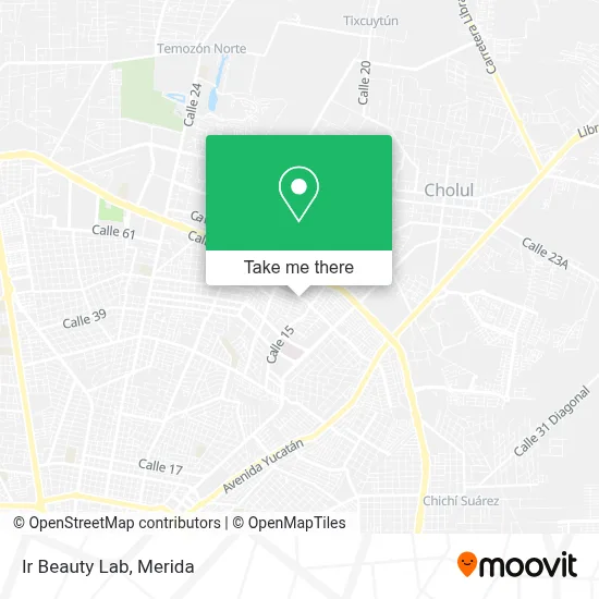 Ir Beauty Lab map