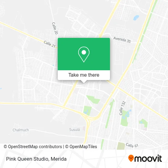 Pink Queen Studio map