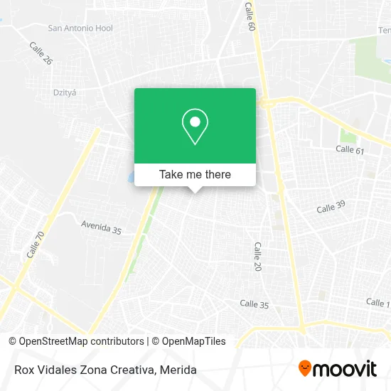 Rox Vidales Zona Creativa map