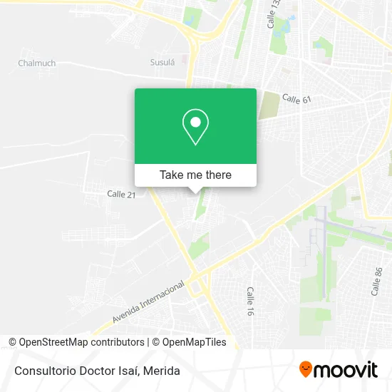 Consultorio Doctor Isaí map
