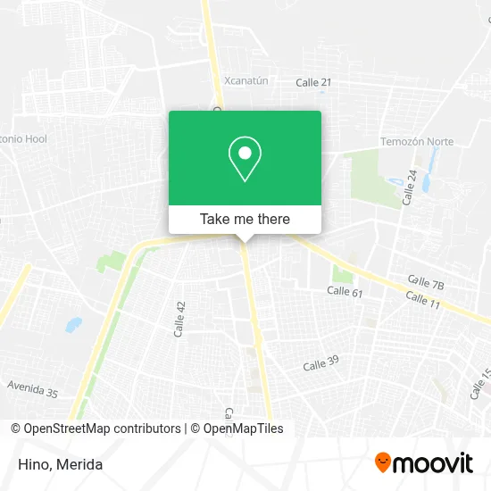 Hino map