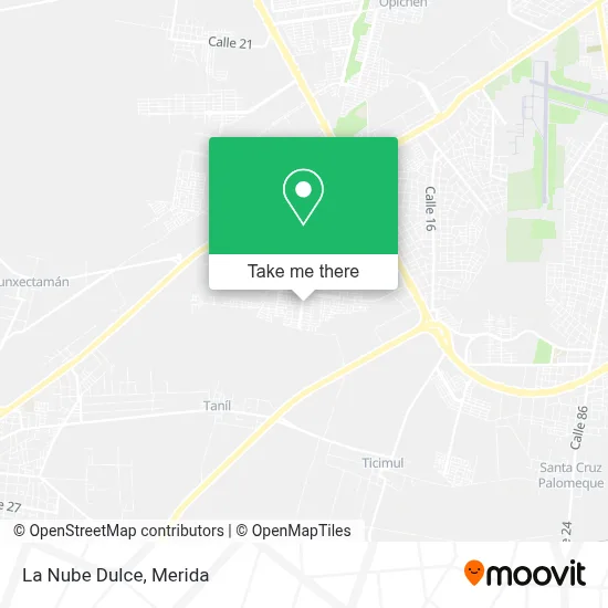 La Nube Dulce map