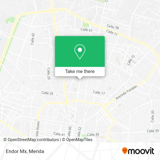 Endor Mx map