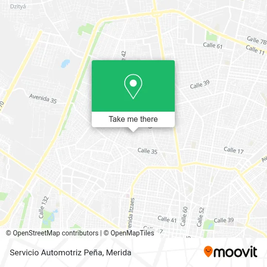 Servicio Automotriz Peña map