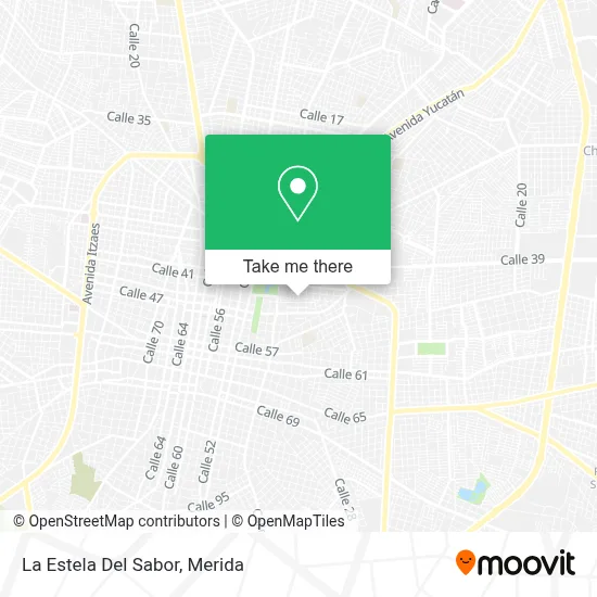 La Estela Del Sabor map