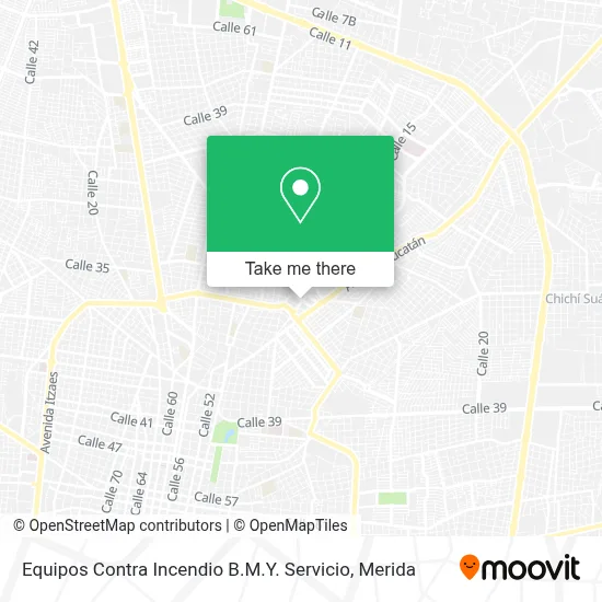 Equipos Contra Incendio B.M.Y. Servicio map