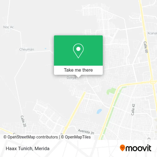 Haax Tunich map