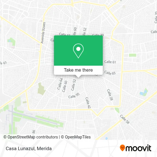 Casa Lunazul map