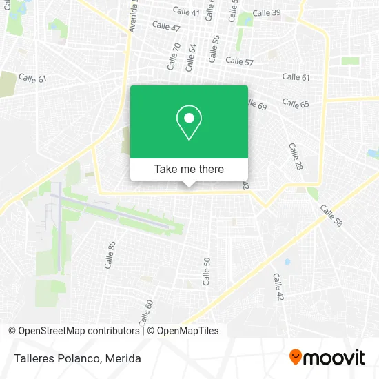 Talleres Polanco map