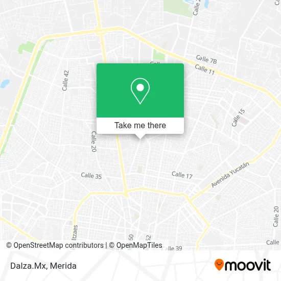 Dalza.Mx map