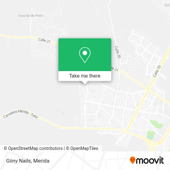 Giiny Nails map