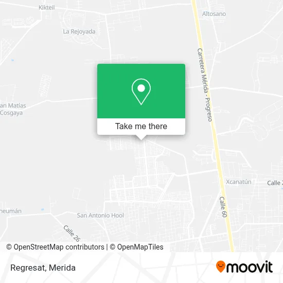 Regresat map