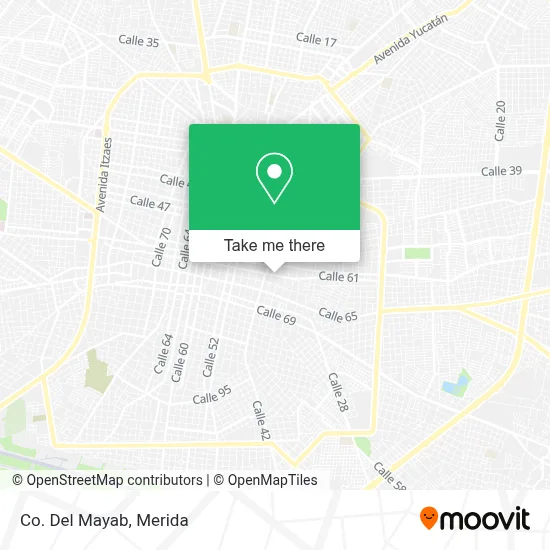 Co. Del Mayab map