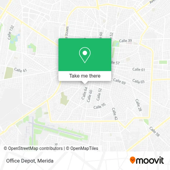 Office Depot map