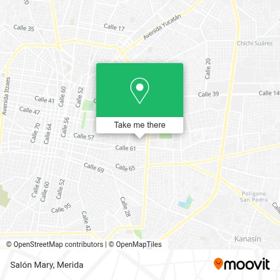 Salón Mary map