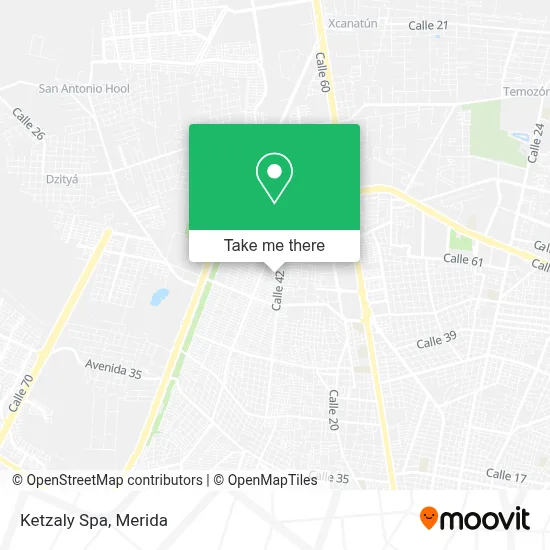 Ketzaly Spa map