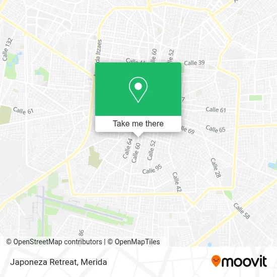 Japoneza Retreat map