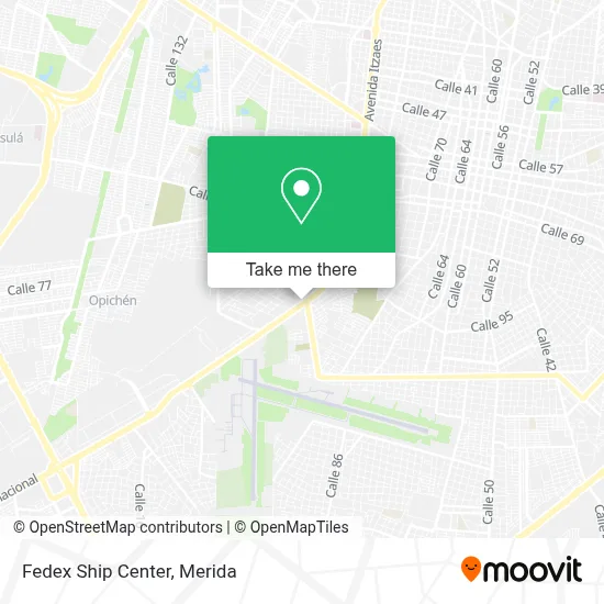 Fedex Ship Center map