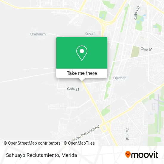Sahuayo Reclutamiento map