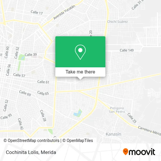 Cochinita Lolis map