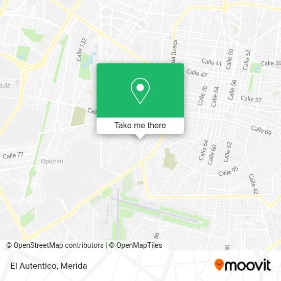 El Autentico map