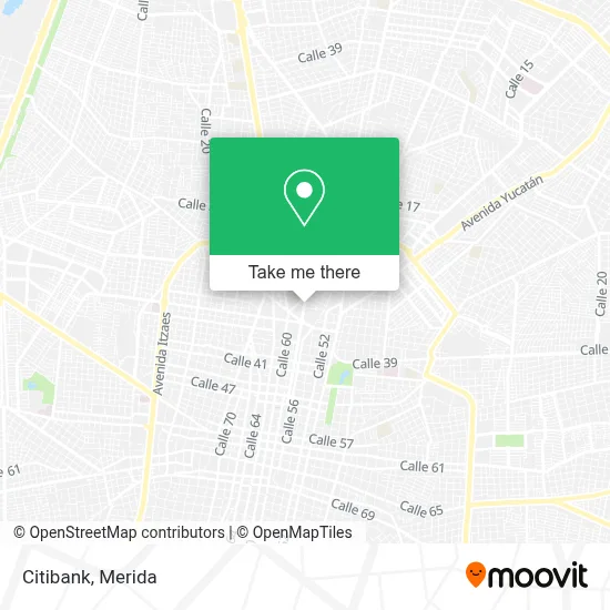 Citibank map