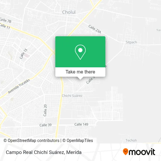 Campo Real Chichí Suárez map