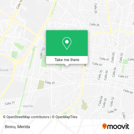 Biniru map