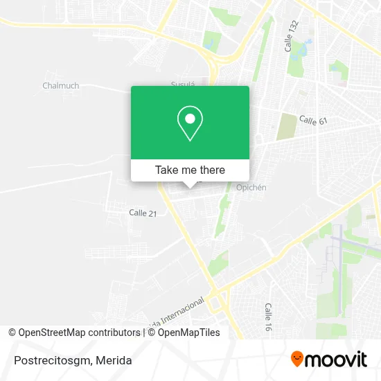 Postrecitosgm map