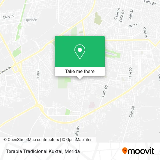 Terapia Tradicional Kuxtal map