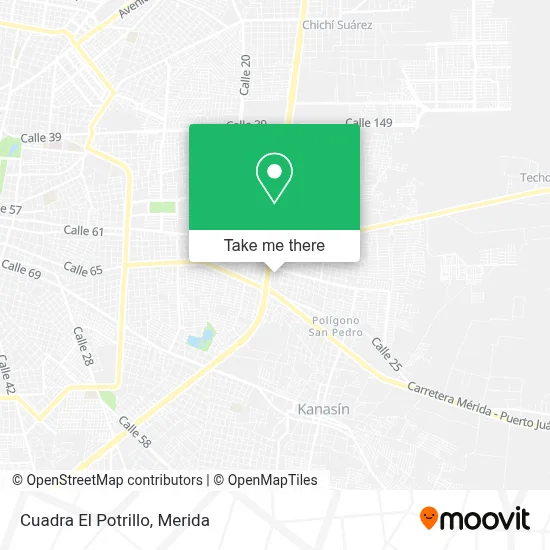Cuadra El Potrillo map