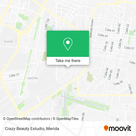 Crazy Beauty Estudio map