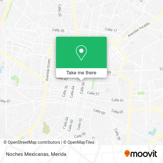 Noches Mexicanas map