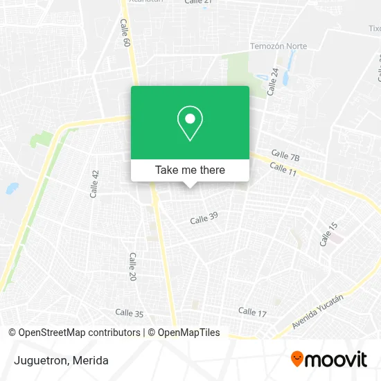 Juguetron map