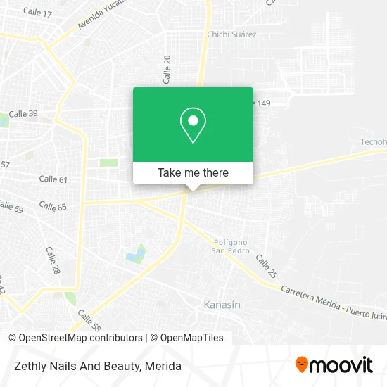 Zethly Nails And Beauty map