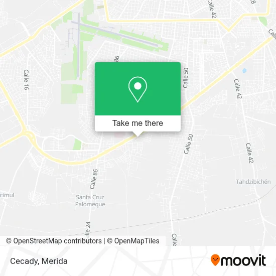 Cecady map