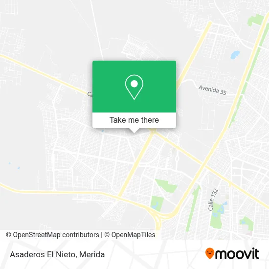Asaderos El Nieto map