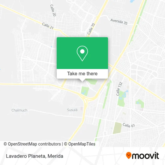 Lavadero Planeta map