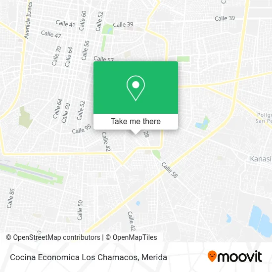 Cocina Economica Los Chamacos map