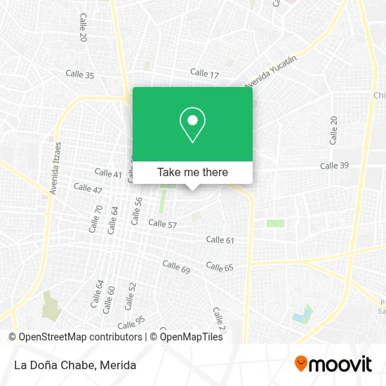 La Doña Chabe map