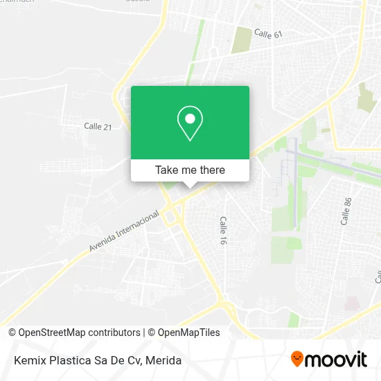 Kemix Plastica Sa De Cv map