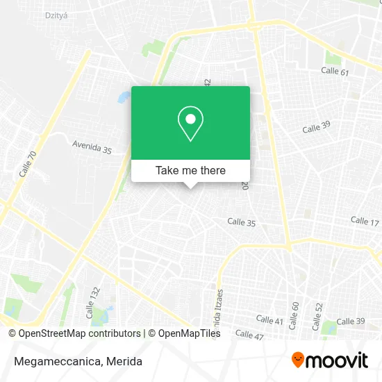 Megameccanica map