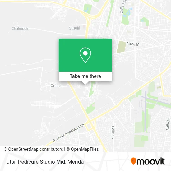 Utsil Pedicure Studio Mid map