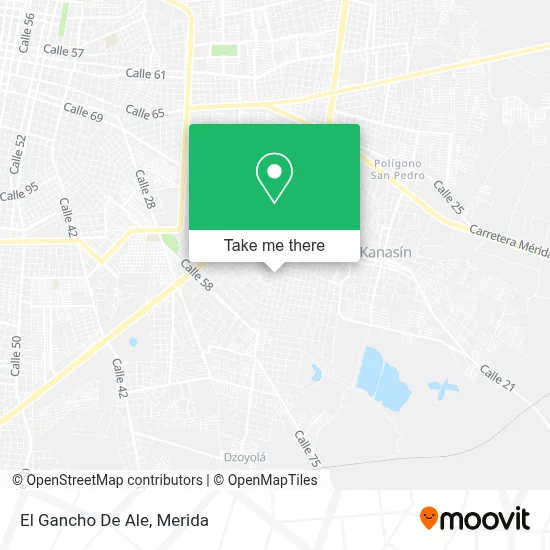 El Gancho De Ale map