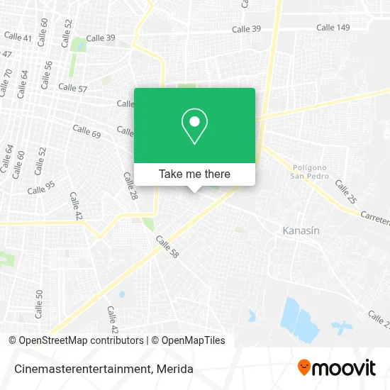 Cinemasterentertainment map