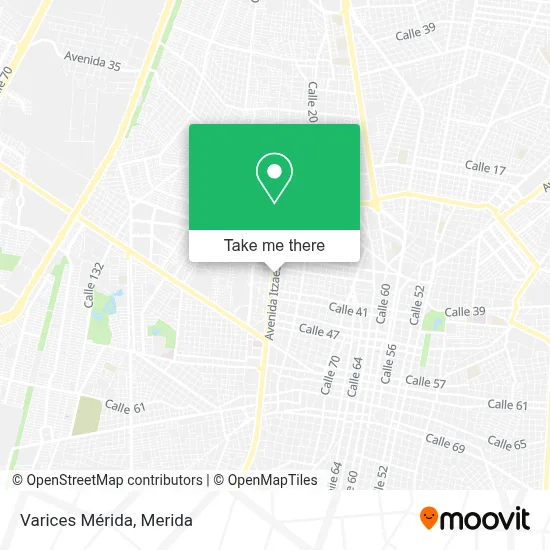 Varices Mérida map